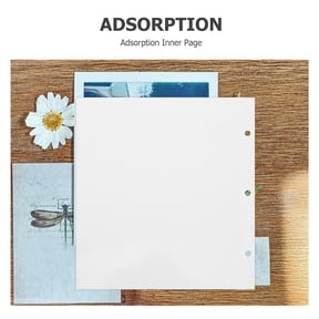 UPGRATOR 20-Pack Self Adhesive Photo Album Refill Pages for Scrapbook Binders, Card Collections, and Photo Albums