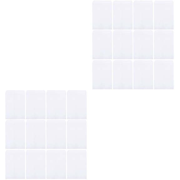 ORDDIART Practical White Paper Envelopes, Safe for Term Papers and Receipts, 200Pcs