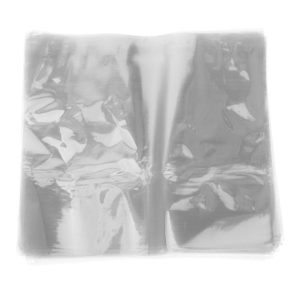 Hemoton 200pcs Shrink Wraps Bags Clear Plastic Heat Seal Bags Films for Soap Kit Shoes Jars Tumbler Homemade DIY Craft Projects Supplies