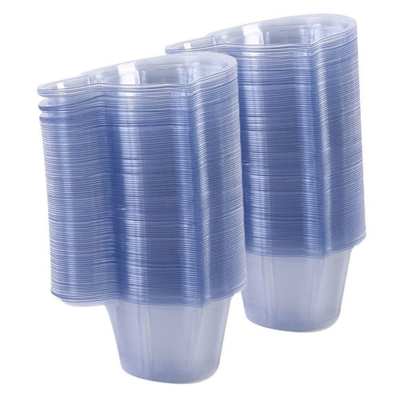 Hytrove Disposable Use Specimen Container Simple Design 200Pcs 2.2x1.9x1.4in