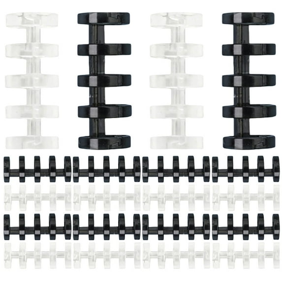 Hemoton 20Pcs Loose Leaf Binder Rings Notebook Spiral Binding Coils Section Wire Binding Rings