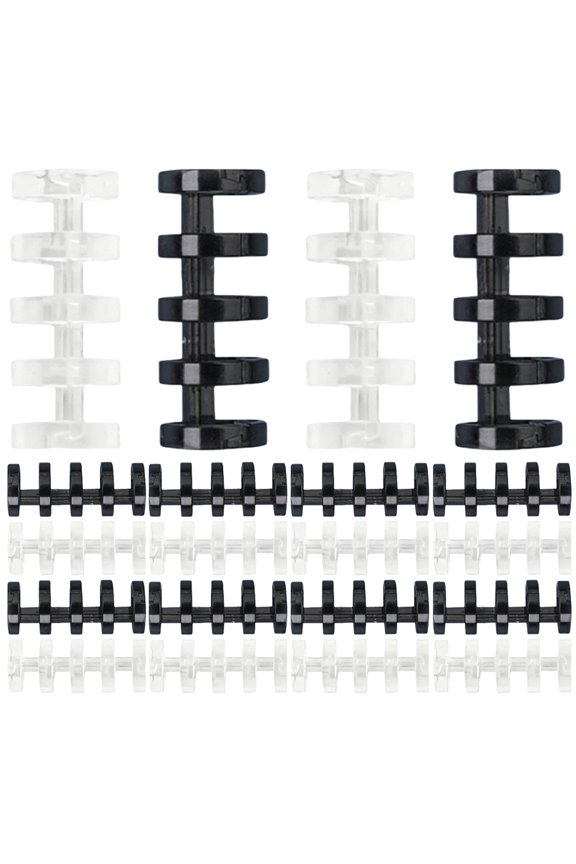 20Pcs Loose Leaf Binder Rings Notebook Spiral Binding Coils Section Wire Binding Rings