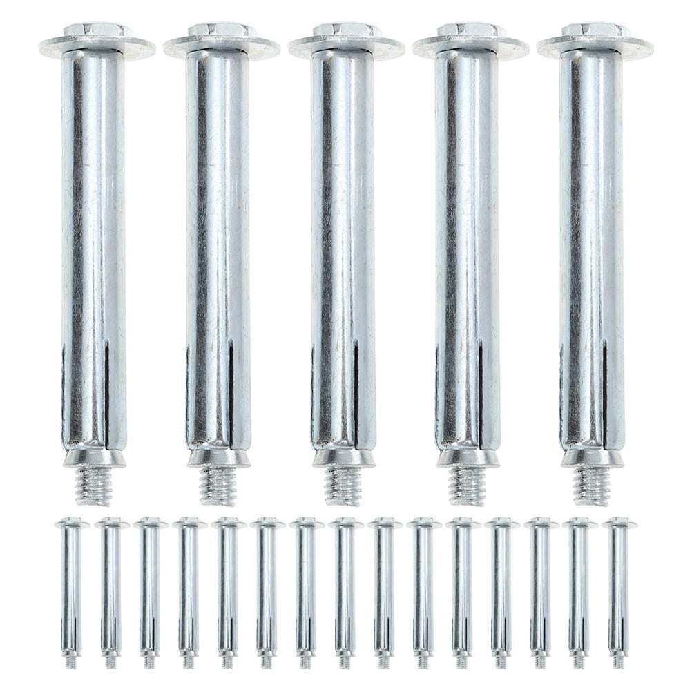 Hemoton 20pcs Concrete Anchor Bolts Expansion Bolts Driveway Bolt ...