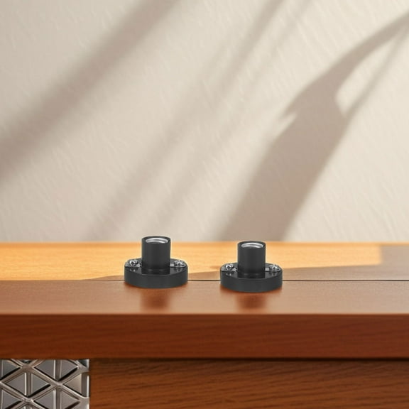 Hemoton 20pcs DIY Projects Light Bulb Holder Mini Screw Light Socket Screw Type Bulb Socket Black Plastic Bulb Holder for Student Experiment