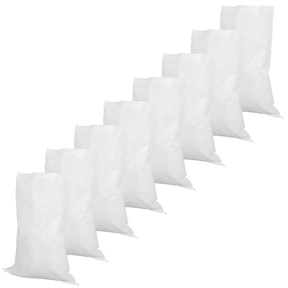 RENACLIPY Empty Sand Bags Packing Bags White PP 20Pcs