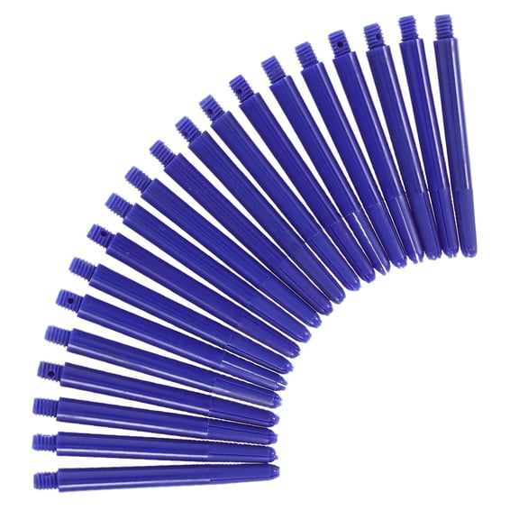 RENACLIPY Threaded Dart Shafts 20 Pcs Dark Nylon Replacement Shafts for Indoor and Outdoor Dart Games