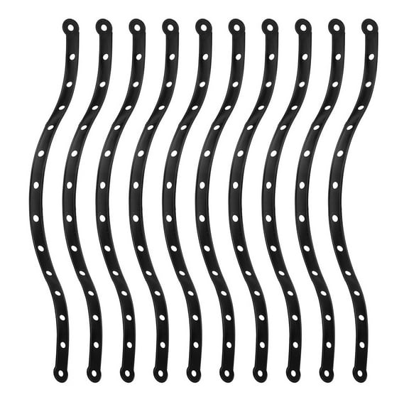 Hytrove Hanging Strips With Hooks Picture Hanging Strips Black Plastic 20Pcs Hanger Accessories