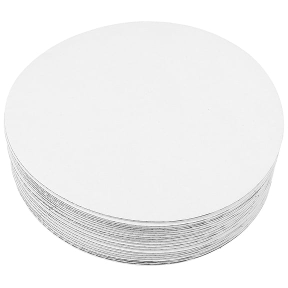 Hemoton 20pcs White Paper Cake Boards for Displaying Cakes and Desserts Ideal for Parties and Celebrations 12.0 Inch