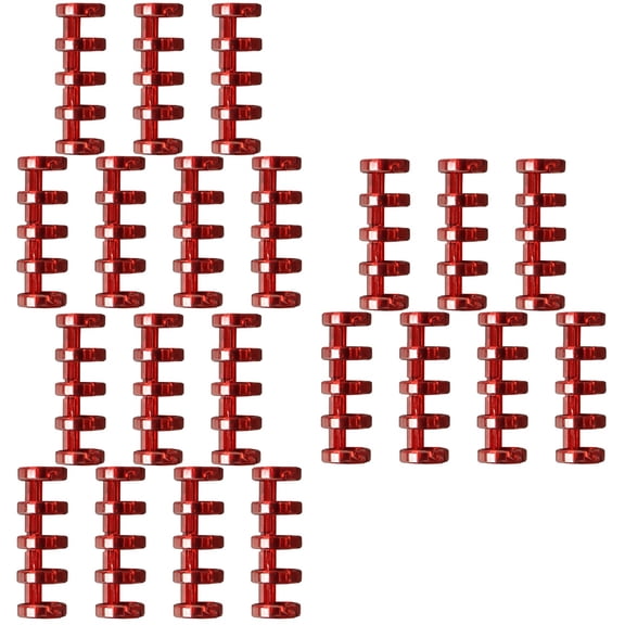 Hemoton 21 pcs Loose Leaf Binders Creative Scrapbooking Book Clips Segmented Binders