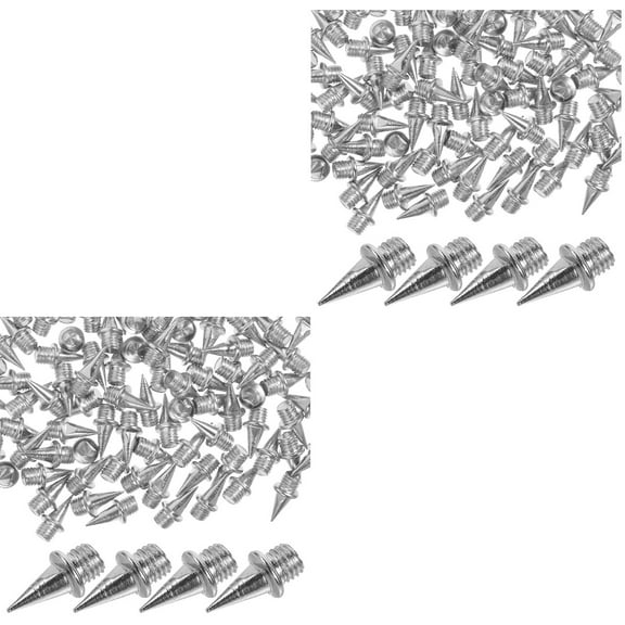 YOSADIER  Silver Metal Track Spikes for Running and Outdoor Sports