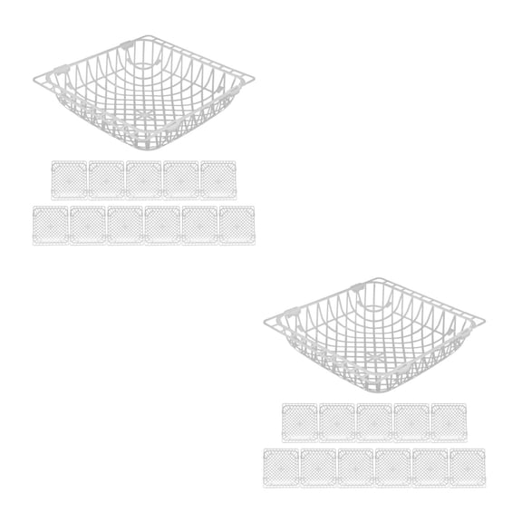 Hemoton 24 pcs Pigeon Cage Egg Nest For Breeding Hatching Birds Breeding Plastic Nesting Bowls Hatching Nest Bird Nest Pigeon Accessories