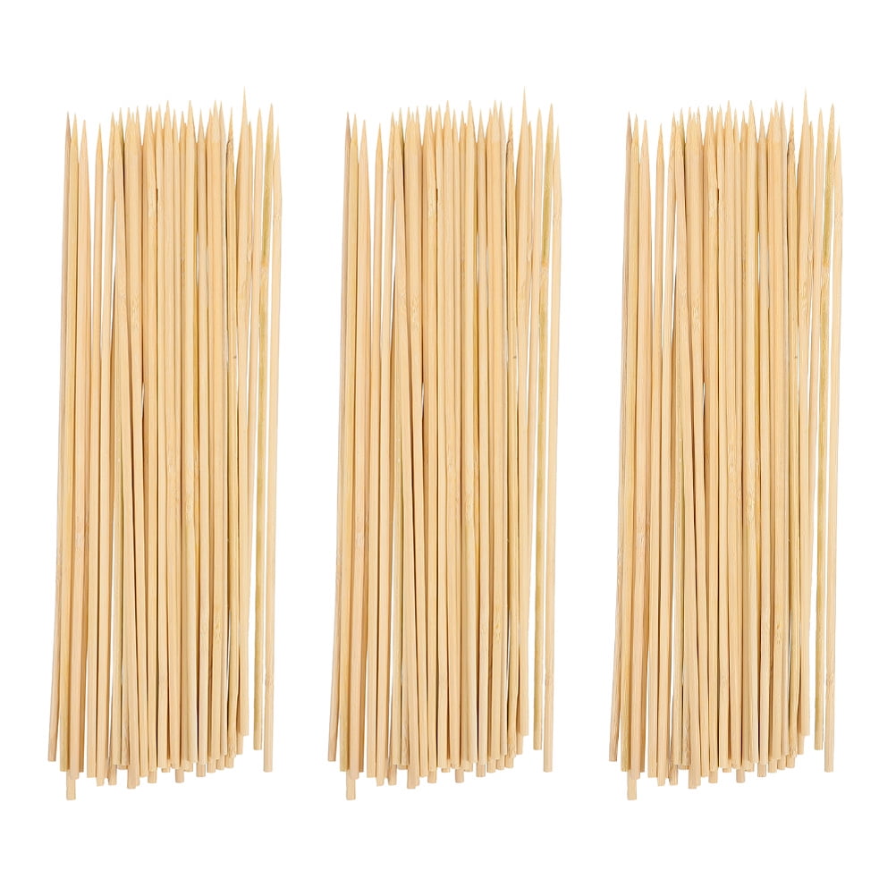 Hemoton 240 pcs  Bamboo Sticks Bouquet Packaging Bamboo Sticks Snacks Diy Fixed Sticks for Diy Flower Wrapping