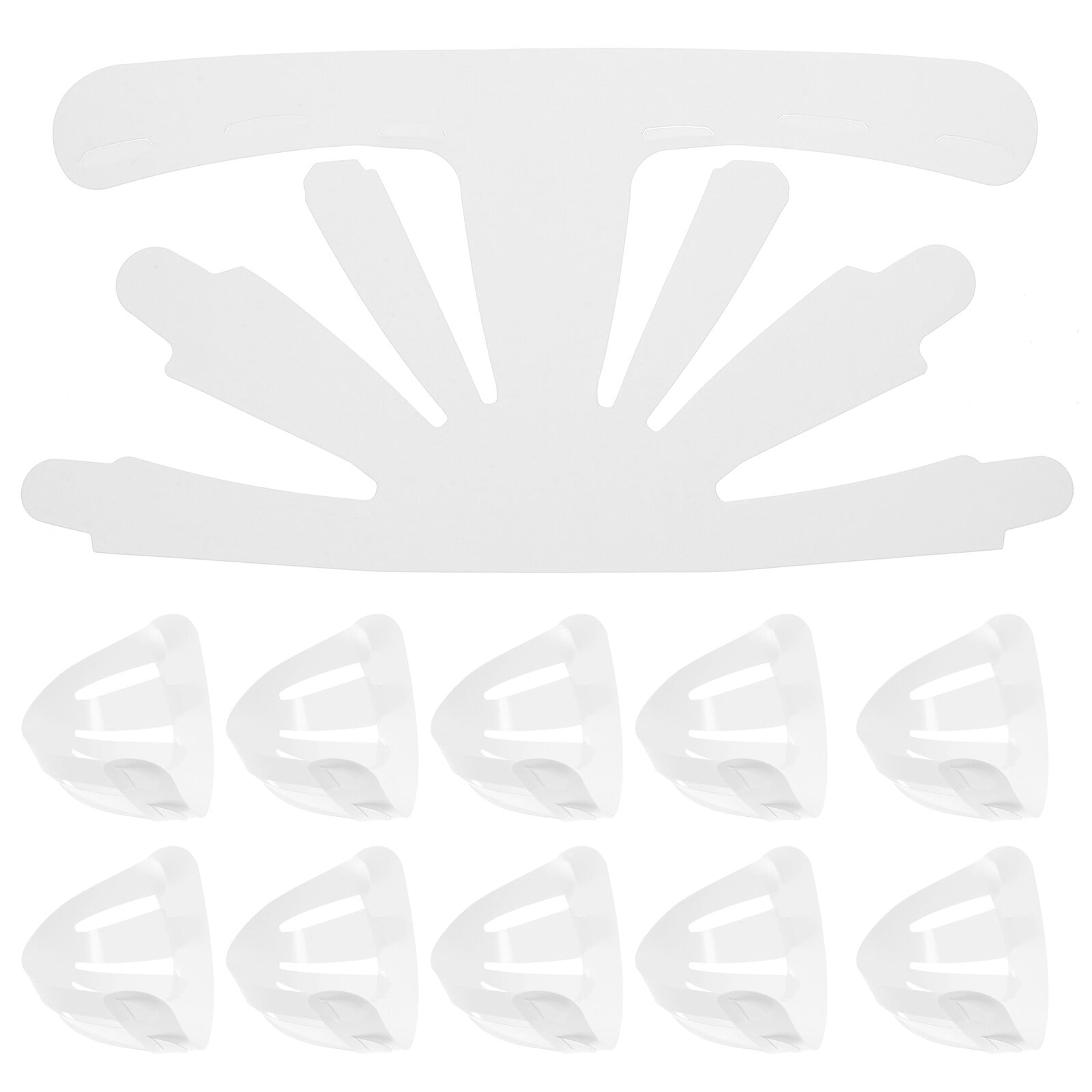 Hemoton 25pcs Baseball Cap Liner Insert Baseball Hat Liner Anti