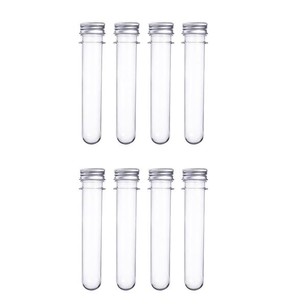 ORDDIART Test Tubes with Lids 40ml Easy to Clean for Liquid Storage 28Pcs