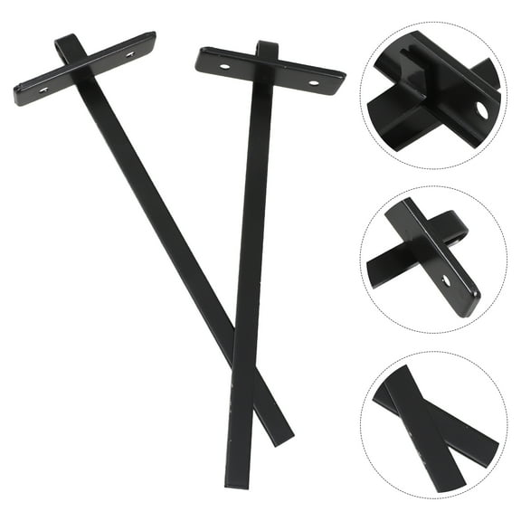 Hemoton 2PCS Circular Saw Guide Rail for Precision Cuts Adjustable Rip Fence for Woodworking and Metal Cutting Portable Circular Saw Accessory