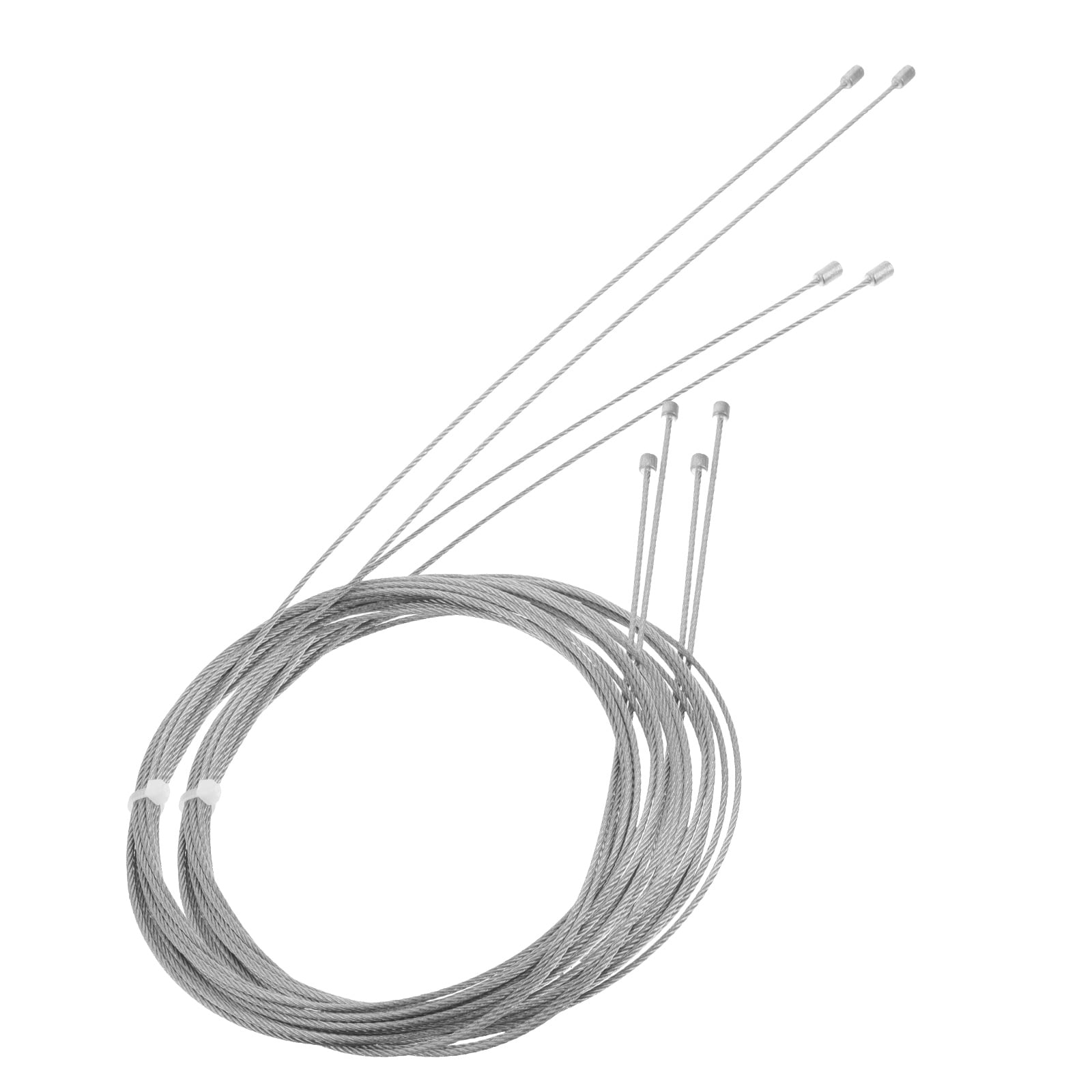 Hemoton 2PCS Steel Wire Rope Hotel Room Clothesline Pulley System Wire ...