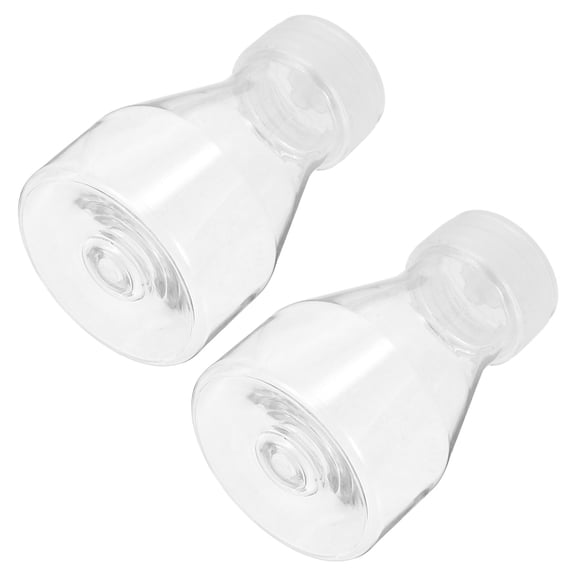 ORDDIART 2Pcs Durable Plastic Cell Culture Flasks for Laboratory Sample Preservation