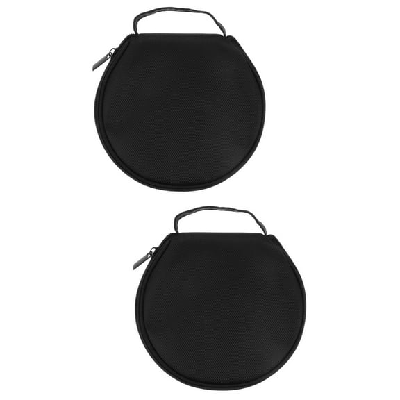 Hemoton 2pcs 20 Capacity CDs Case Movie CD Storage Pouch Car DVD Organizer Disc Storage Case