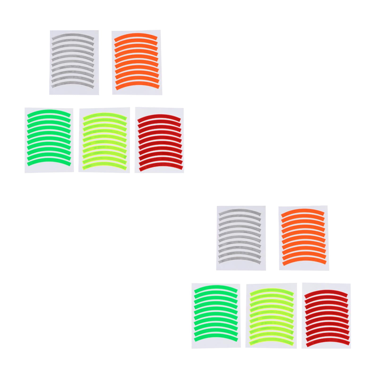 Hemoton 2pcs 5 Reflective Stickers Reflective Tape Safety Stickers ...