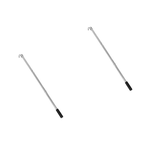 Hemoton 2pcs Attic Pull Down System Pole Attic Pull Down System Hook Attic Pull Down Tool Attic Ladder Pull Tool Attic Ladder Pull Hook