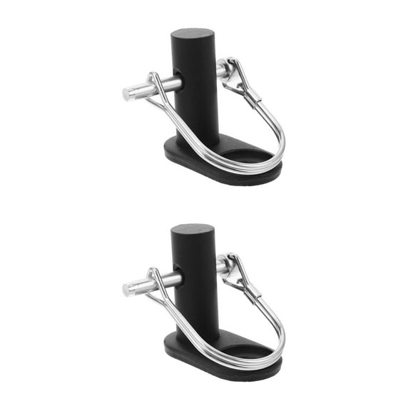 Hemoton 2pcs Baby Trailer Hitch Bike Trailer Hitch Metal Bike Hitch Traction Head Mountain Bike Supply Baby Trailer Hitch Adapter Baby Trailer Hitch