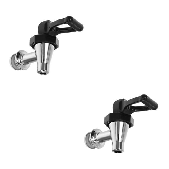 Hemoton 2pcs Beverage Dispenser Valve Water Jug Spigot Water Cooler Faucet Bottle Jug Water Crock Reusable Tap Beverage Lever Pour Dispenser Valve For Home Restaurant Office Supplies