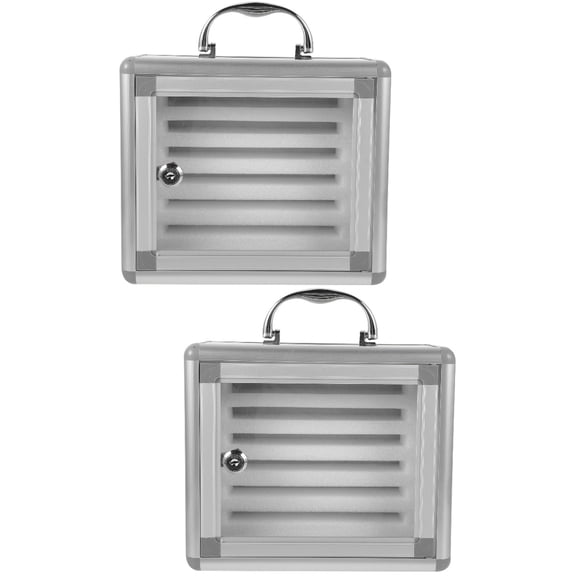 Hemoton 2pcs Box Preservation Phone Jail Mobile Phone Case Cellphone Storage Locker Box