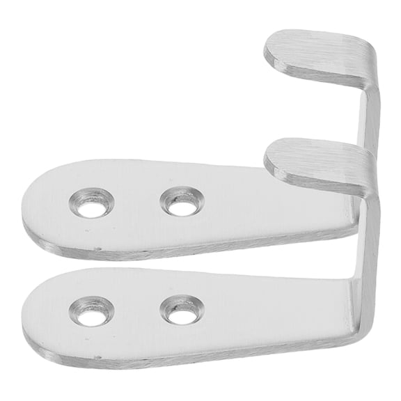 RENACLIPY Silver Ladder Hooks Durable Stainless Steel for Home Safety Assurance