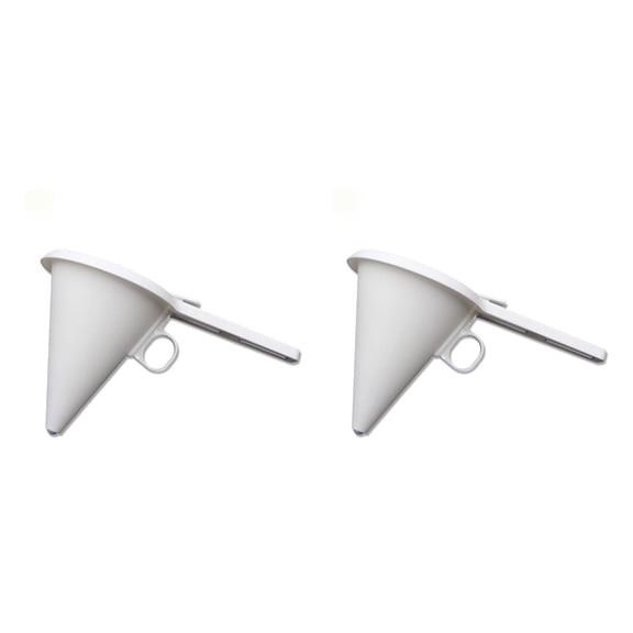 Hemoton 2pcs Cake Chocolate Funnel Dispenser for Baking Cake Decorating Tools Kitchen Accessories