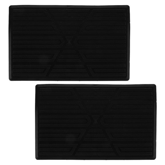 Hemoton 2pcs Car Floor Mat Repair Patch Rubber Pedal Cover Anti-Slip Mat For Auto Carpet Protection Foot Pedal Pad For Front And Rear Seats Multi-Functional For Home And Office