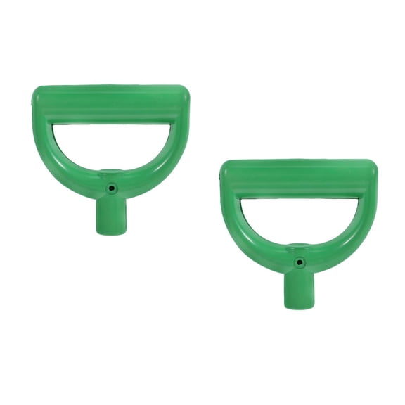 HEMOTON Worgeous 2pcs Cart Handle Replacement Ergonomic Push Handle for Trolley Small Wagon Supply
