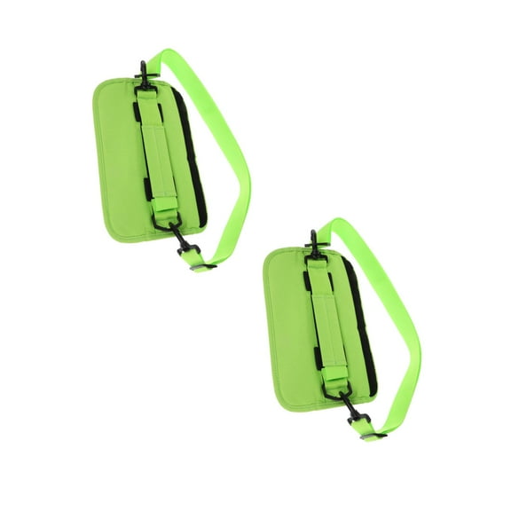 Hemoton 2pcs Compact Golf Bag With Adjustable Strap - Golf Carry Bag Lightweight Foldable Travel Sunday Golfs Case With Strap Waterproof Sunday Bag For Driving Range And Travel