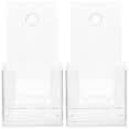 thumbnail image 1 of Hemoton 2pcs Desktop File Holder File Paper Display Rack Double-deck Wall Hanging File Rack, 1 of 8