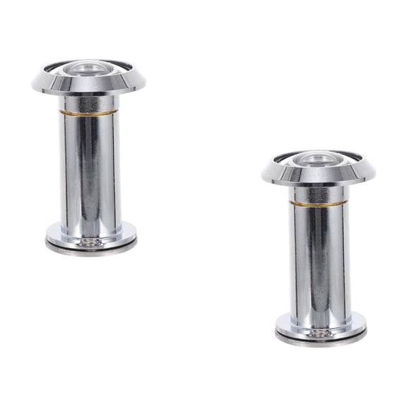 Hemoton 2pcs Door Viewer 200 Degree with Heavy Duty Rotating Privacy Cover Peephole for Front Door Home System