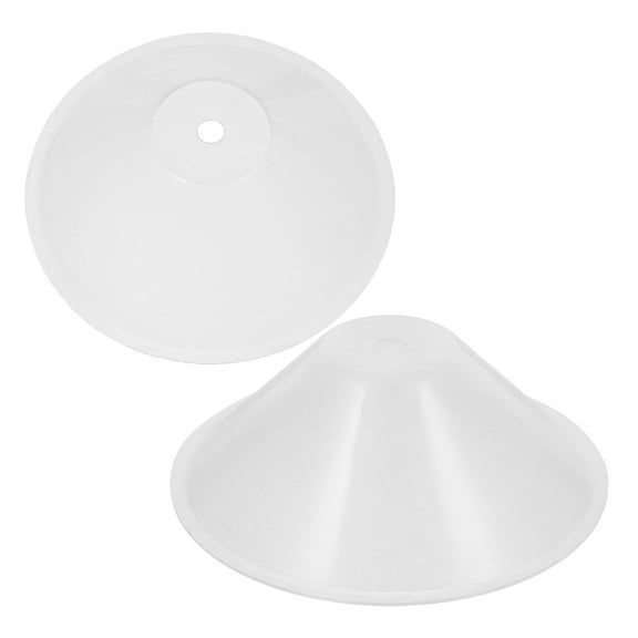 Hemoton 2pcs Drift Guard Sprayer Nozzle Spray Shields For Backpack Sprayer High Pressure Sprinkler Head Protector Fan Shaped Plastic Splash Guard For Cars Lawn Mowers