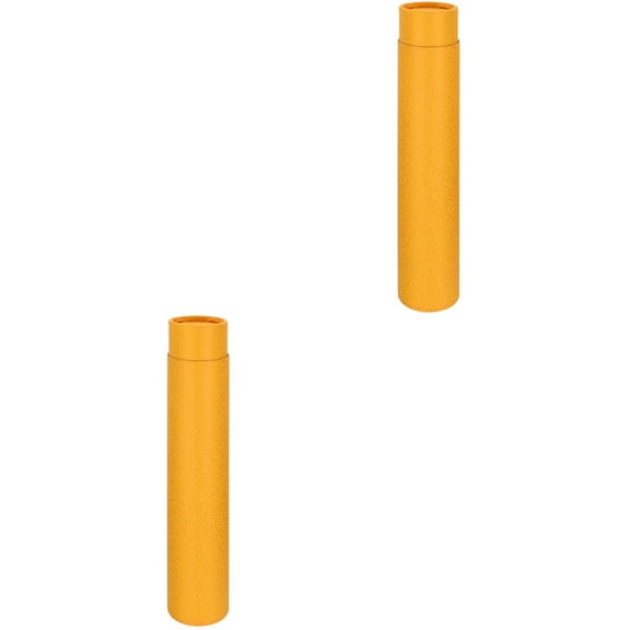 Hemoton 2pcs Extendable Telescopic Painting Paper Artwork Storage Tubes Mailing Tube