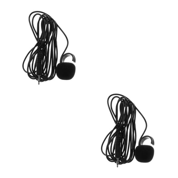 Hemoton 2pcs Fingertip Mini Microphone Stage Performance Instrument Pick Microphone Saxophone Flute Receiver Flute Pickup Clip Music Instrument Accessory