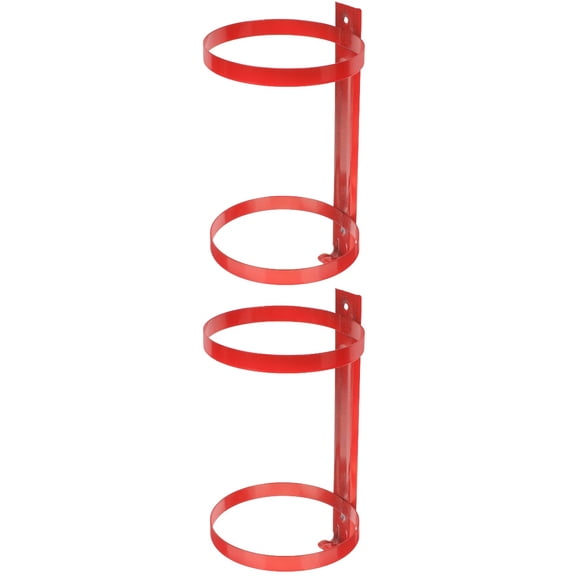 SOPOTUTU Red Fire Extinguisher Wall Hanger  for Home and Office Use 2Pcs