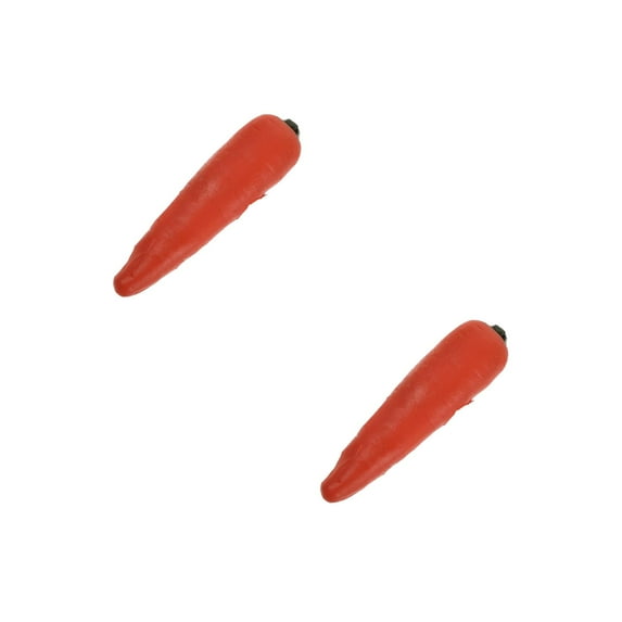UPGRATOR Carrot Shaped Trick Props Beginners 2Set 6.3X1.6X1.6In