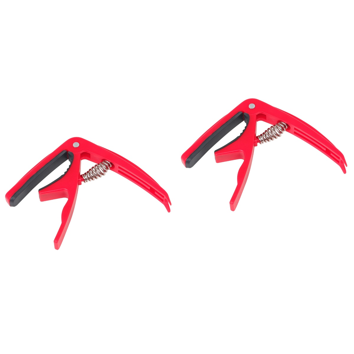 Hemoton 2pcs Guitar Clamp Acoustic Capo Guitar Accessory Guitar Capo for Acoustic And Electric Guitar