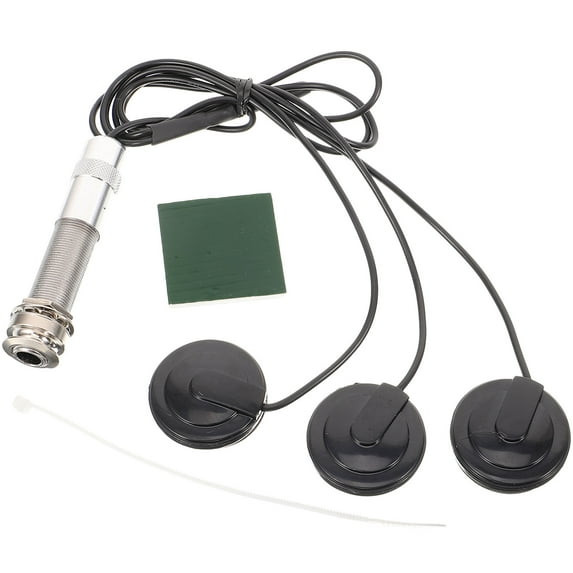Hemoton 2pcs Guitar Sound Pickup Bass Banjo Pickup Transducer Musical Instrument Supply