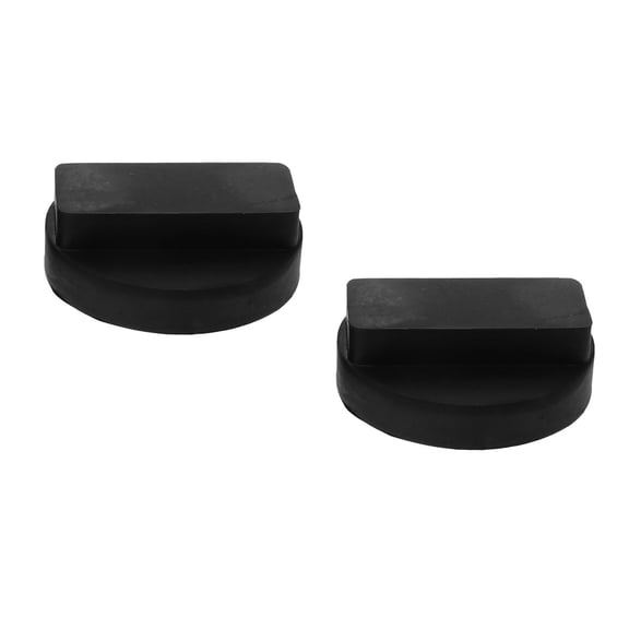 Hemoton 2pcs Rubber Jack Pad Vibration Reduction And Easy Installation Lifting Jack Pad Car Accessory For Protecting Car'S Undercarriage