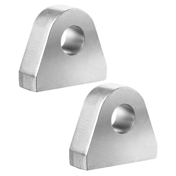 Hemoton 2pcs Heavy Duty Welded Shackle Cantilever Bracket U-Shaped Clamp Mounting Seat for Trucks Tractors Industrial Use Space Saving Design