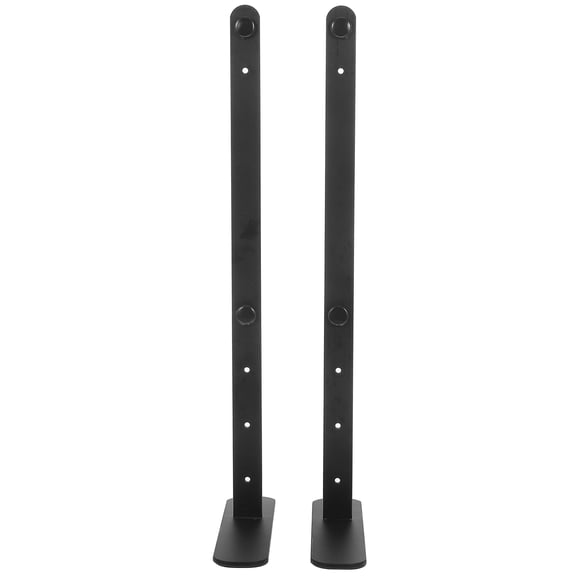 Hemoton 2pcs Height Adjustable Pegboard Desk Stand Office Pegboard Panel Display Rack Desk Pegboard Mount Pegboard Accessories