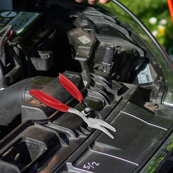 RENACLIPY Automotive Hose Clamp Pliers Set, 2 Pcs Multi-Use Vanadium Steel Tools for Car Repair and Maintenance