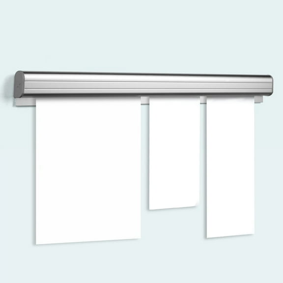 Hemoton 2pcs Kitchen Order Holder Aluminum Alloy Wall Mounted Receipt Holder Job Ticket Holder Commercial Kitchen Cafes Pubs Bars Orders Display Rail For Kitchen Restaurant