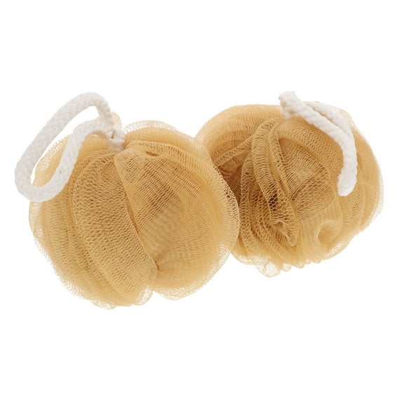 BESTYASH Bath Ball Tool Elegant Design PE Multi 2Pcs