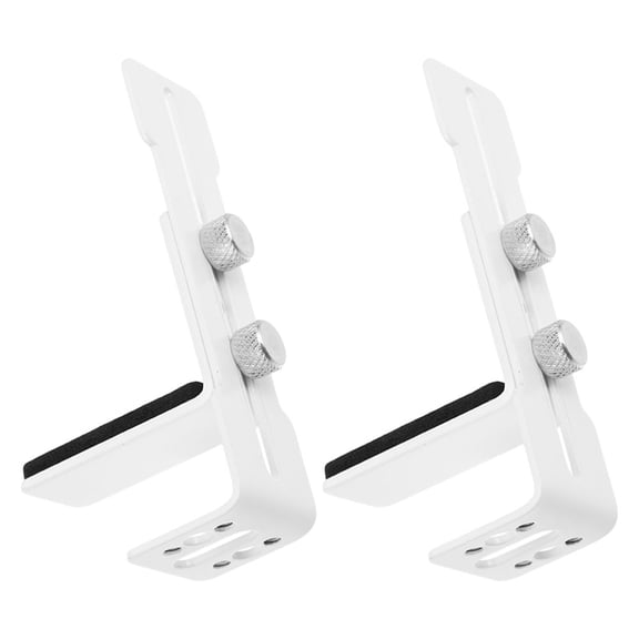 Hemoton 2pcs Metal Gpu Braces With Fan Mount Gpu Support Graphics Card Supportive Bracket Stand Metal Support For Computer Accessory