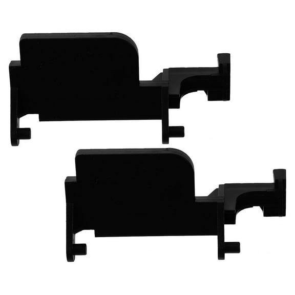 Hemoton 2pcs Microwave Door Latch Stay Replacement Parts For Microwave Microwave Door Repair Parts Microwave Replacement Part Oven Replacement Part