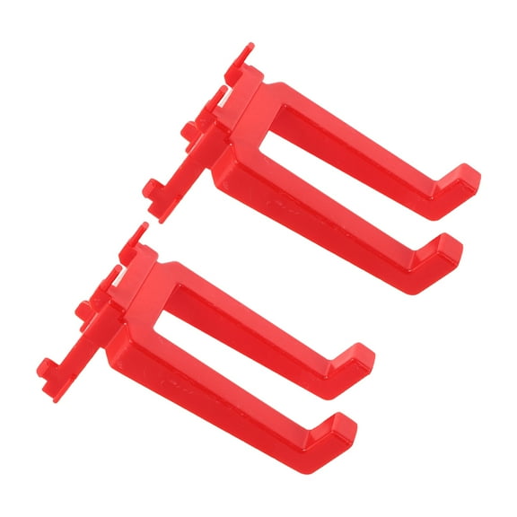 Hemoton 2pcs Pegboard Plastic Hooks for Car Detailing Tools Wall Mounted Spray Bottle Holder Heavy Duty Pegboard Hooks for Garage Tools Storage